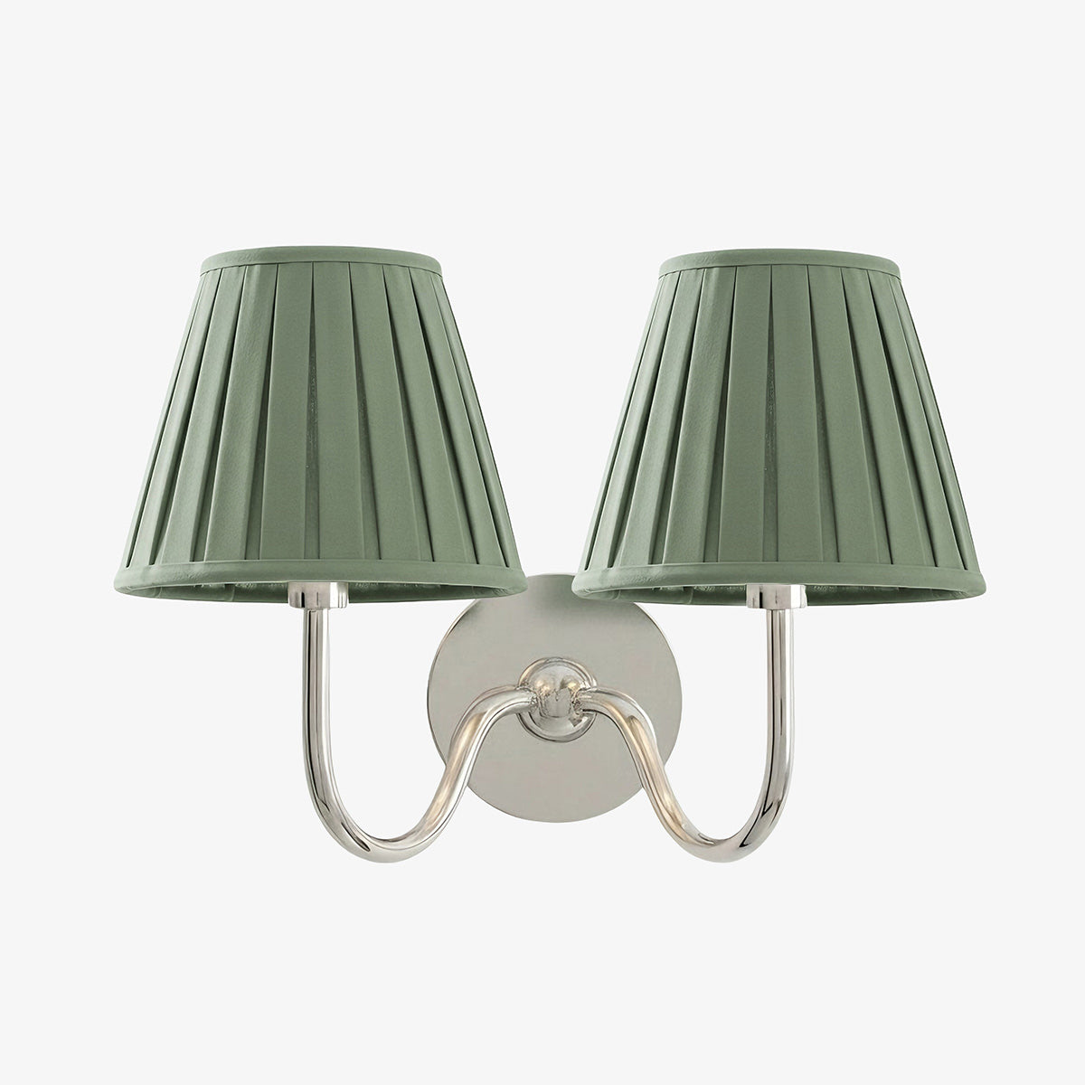 Luvora Fabric Shade Wall Sconce with Drum Shade - Classic Pleated Sconce Light | Souliia