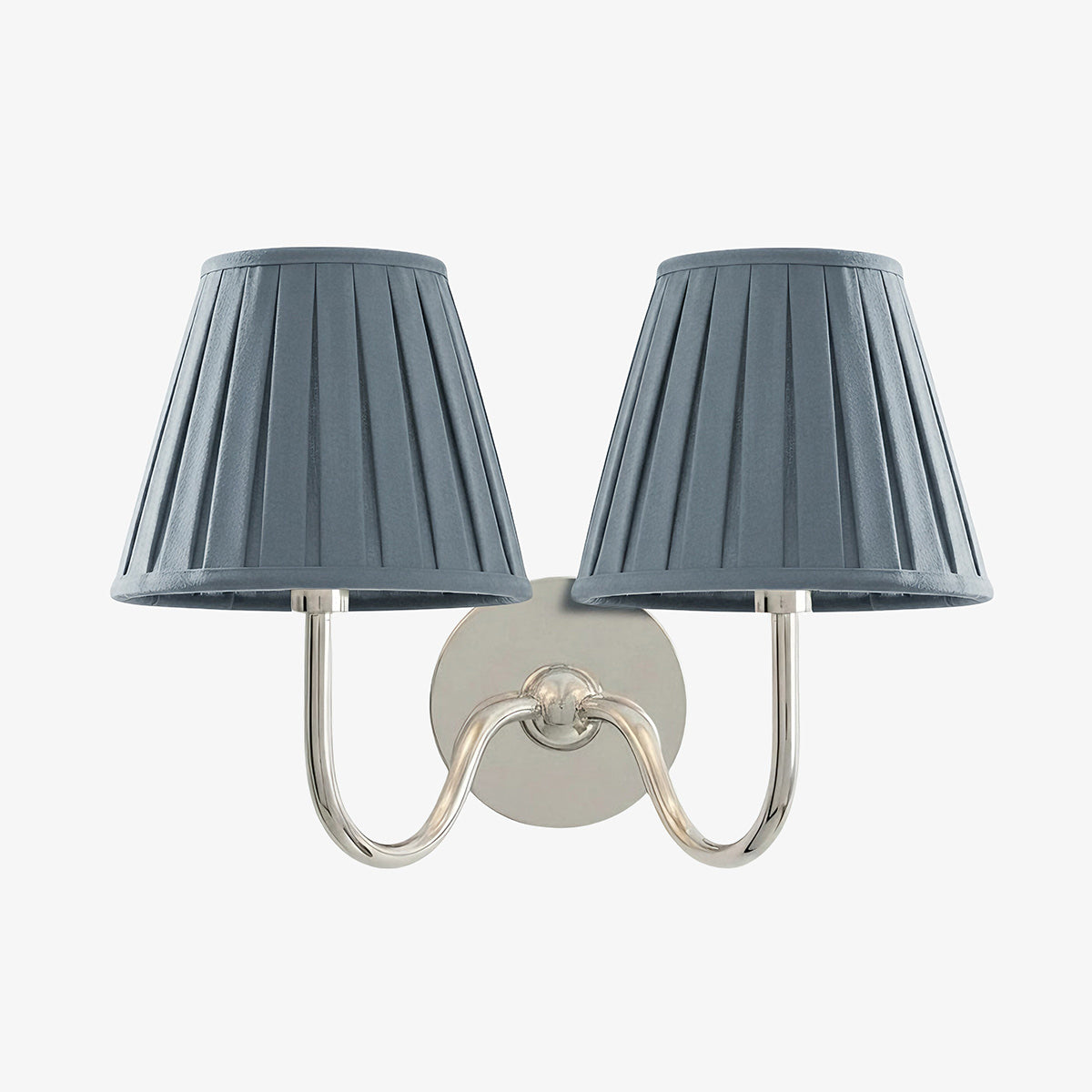 Luvora Fabric Shade Wall Sconce with Drum Shade - Classic Pleated Sconce Light | Souliia