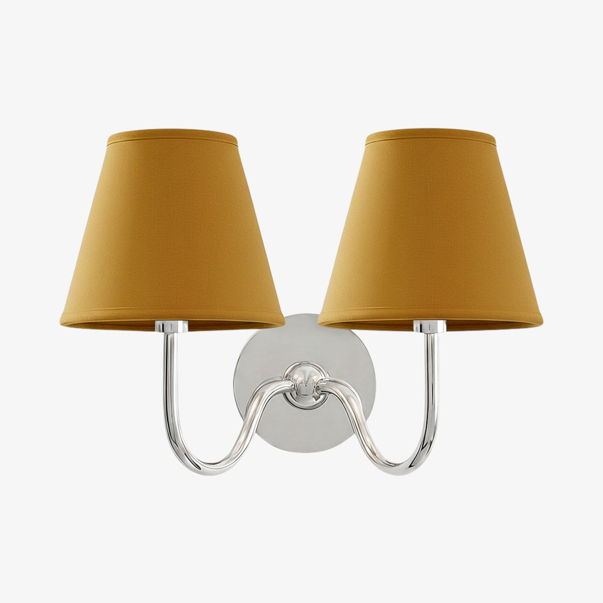 Luvora Fabric Shade Wall Sconce with Drum Shade - Classic Pleated Sconce Light | Souliia