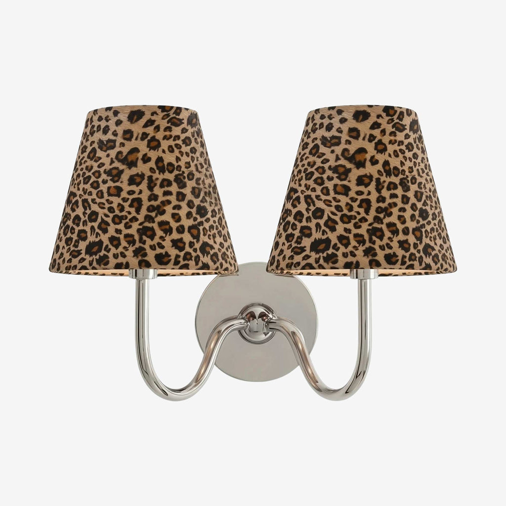 Luvora Classic Leopard Shade Wall Lamp - Vintage Style for Bedroom Lighting | Souliia