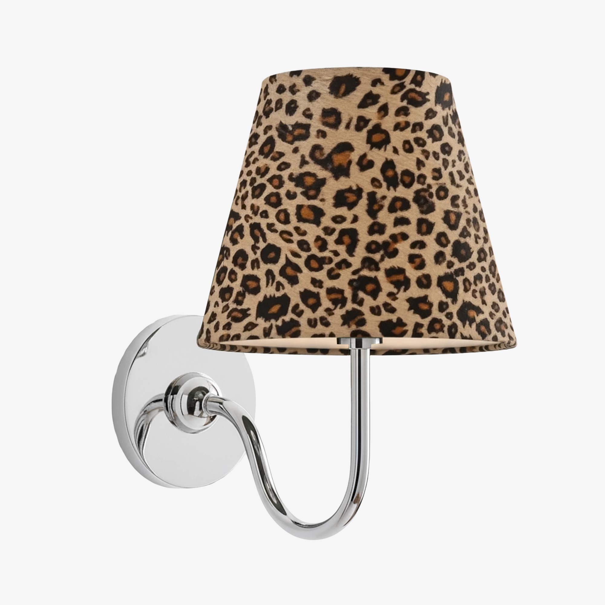 Luvora Classic Leopard Shade Wall Lamp - Vintage Style for Bedroom Lighting | Souliia