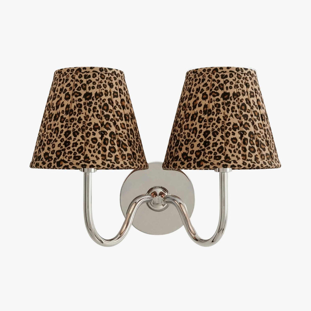 Luvora Classic Leopard Shade Wall Lamp - Vintage Style for Bedroom Lighting | Souliia