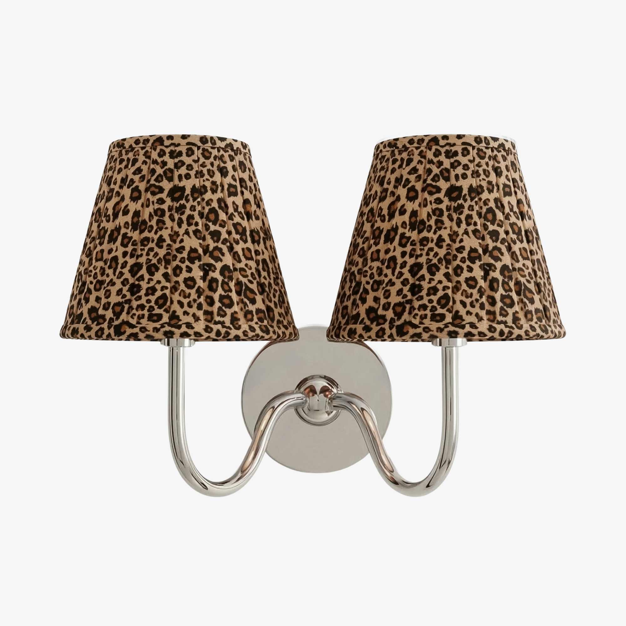 Luvora Classic Leopard Shade Wall Lamp - Vintage Style for Bedroom Lighting | Souliia