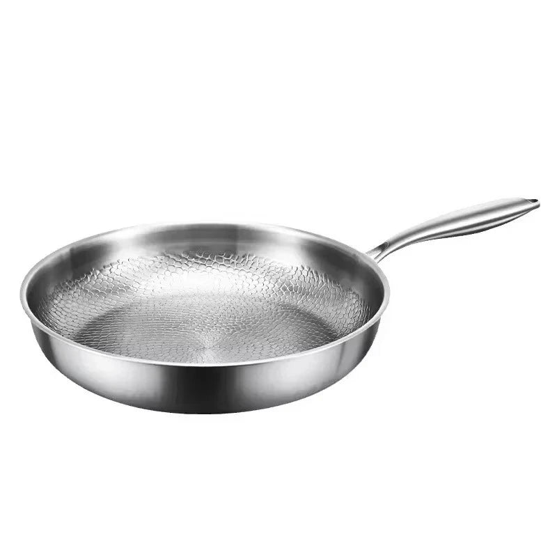 Hammerpan Titanium Frying Pan — Hand-Hammered Finish, Even Heat Distribution, Non-Stick Surface