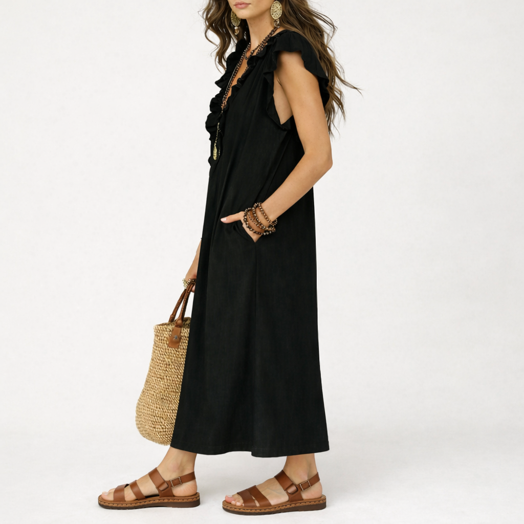 ÉLINA™ | Robe Bohème Fluide