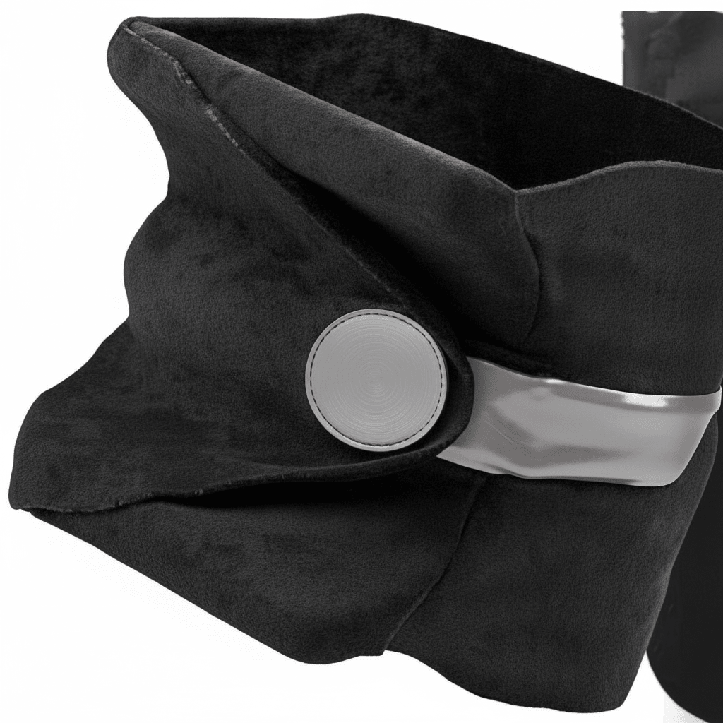 NapNest Ergonomic Memory Foam Travel Neck Pillow