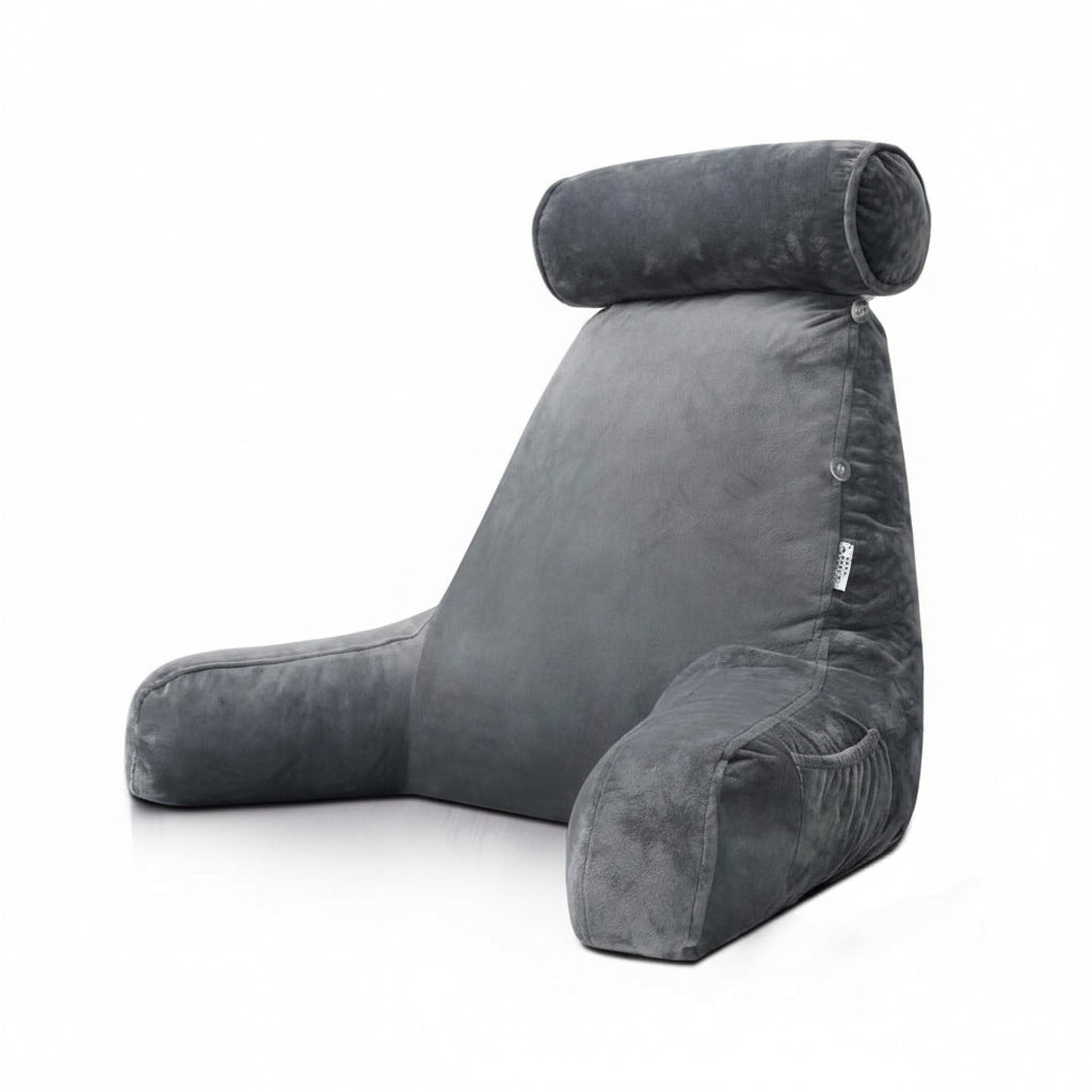 ReadNest Ergonomic Support Pillow — Head, Neck & Mid-Back Stability
