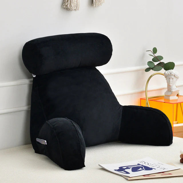 ReadNest Ergonomic Support Pillow — Head, Neck & Mid-Back Stability