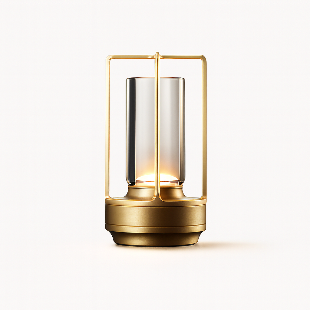 LumaTouch LED Table Lamp — Soft Touch Dimming, Single Tap Control