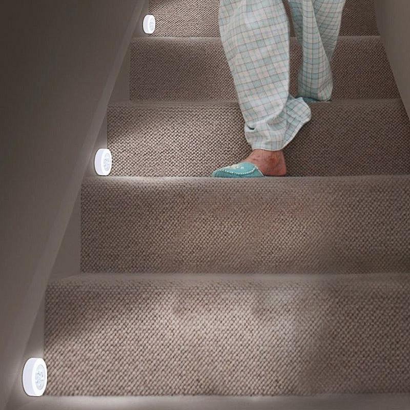 Luce notturna LED wireless con sensore di movimento PIR — 20 lumen