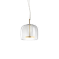 Astra Glass Pendant Light — Clear Ceiling Fixture