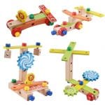 Jucărie educativă Montessori din lemn - set de joacă pentru învățare preșcolară