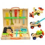 Jucărie educativă Montessori din lemn - set de joacă pentru învățare preșcolară