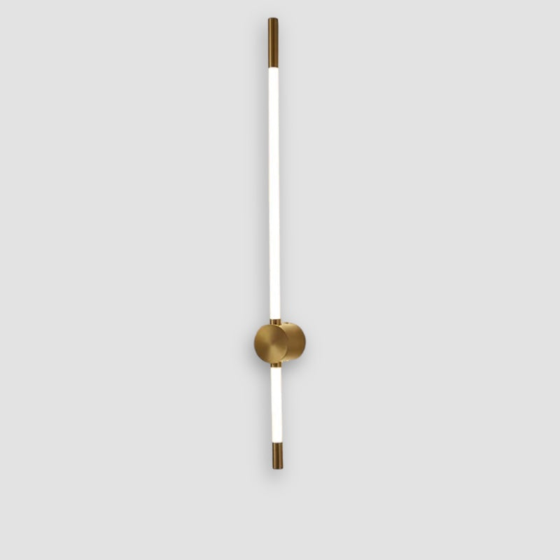 LumaFlex Vertical LED Wall Light — Slim Metal Finish, Energy Efficient Lighting
