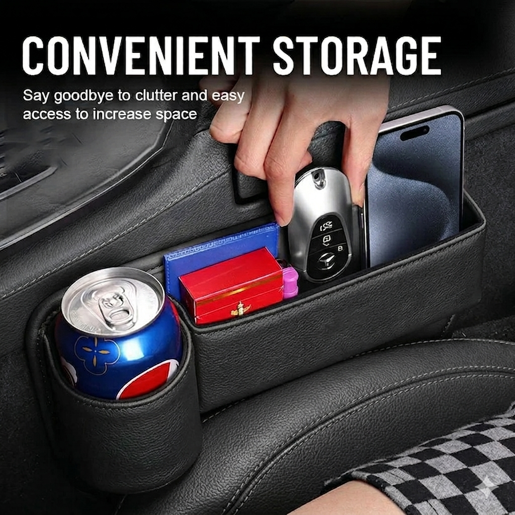 Seat Gap Filler Organizer for Cars - Souliia
