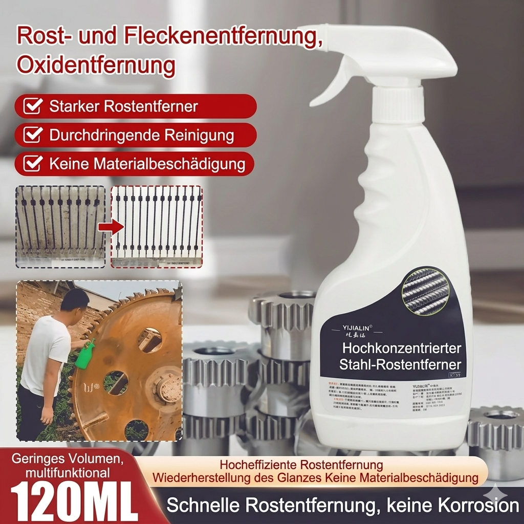 Rust Removal Spray – Quick and Safe Rust Eliminator - Souliia