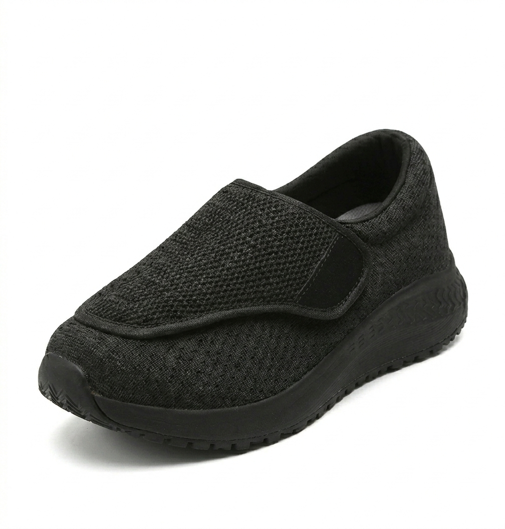 OrthoEase Extra-Wide Shoes — Cushioned Support, Adjustable Fit