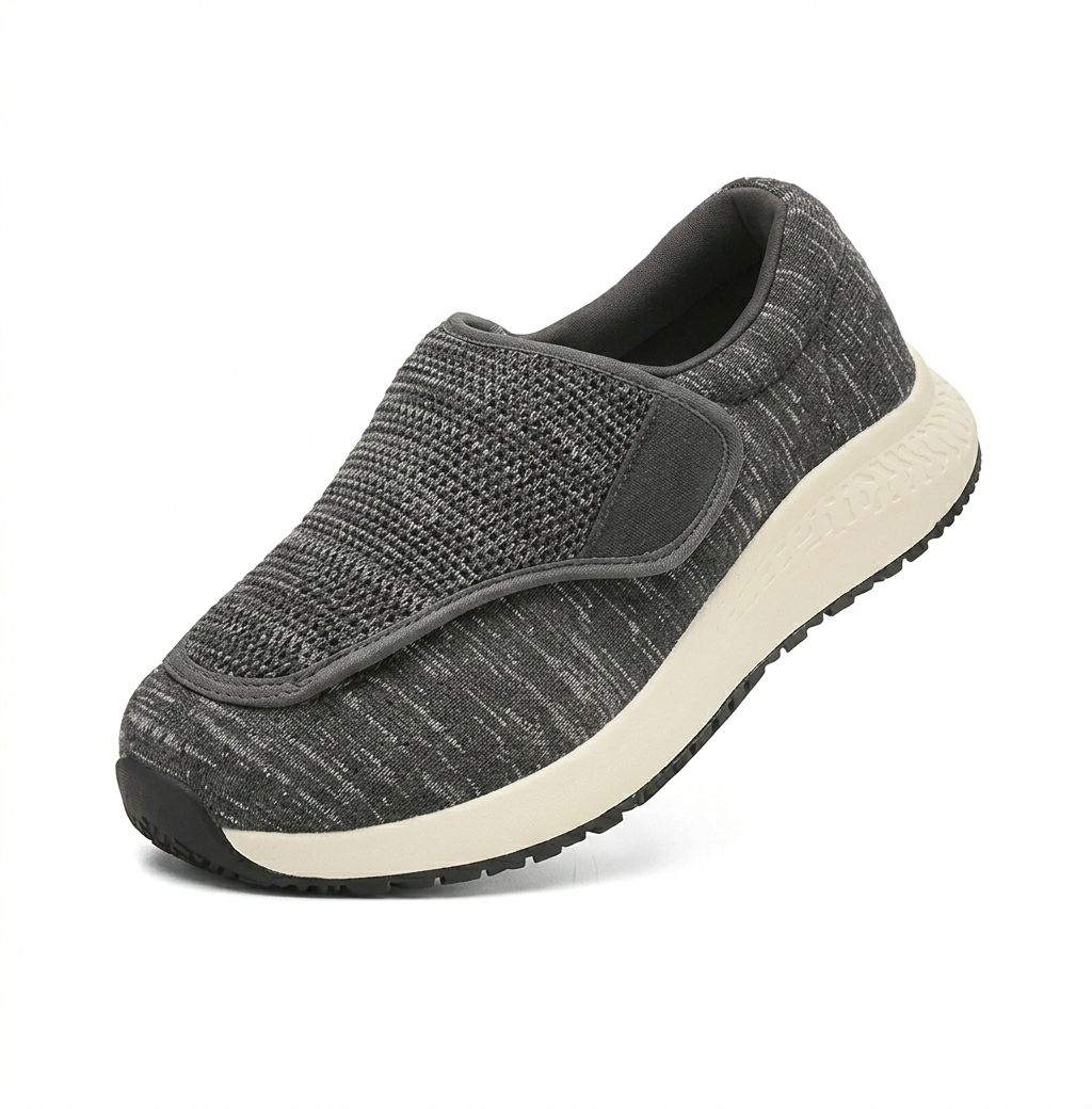 OrthoEase Extra-Wide Shoes — Cushioned Support, Adjustable Fit