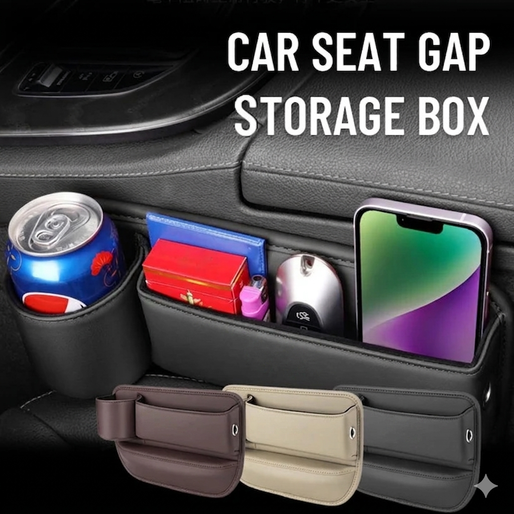 Seat Gap Filler Organizer for Cars - Souliia