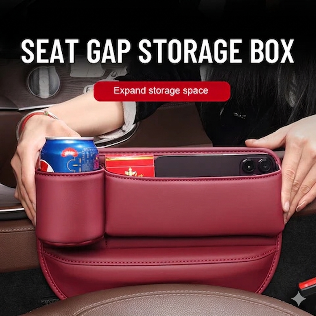 Seat Gap Filler Organizer for Cars - Souliia