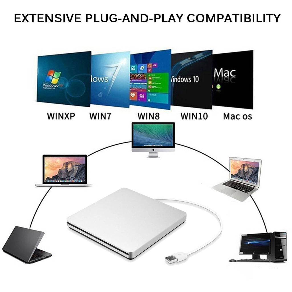 Φορητό εξωτερικό οπτικό DVD Recorder για MacBook Air