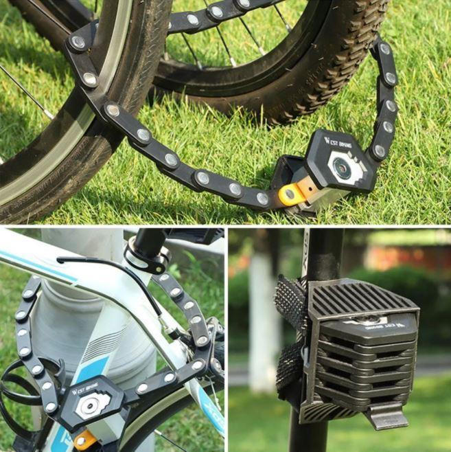 Antivol pliable pour vélo — dispositif antivol compact