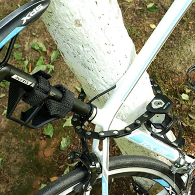 Antivol pliable pour vélo — dispositif antivol compact
