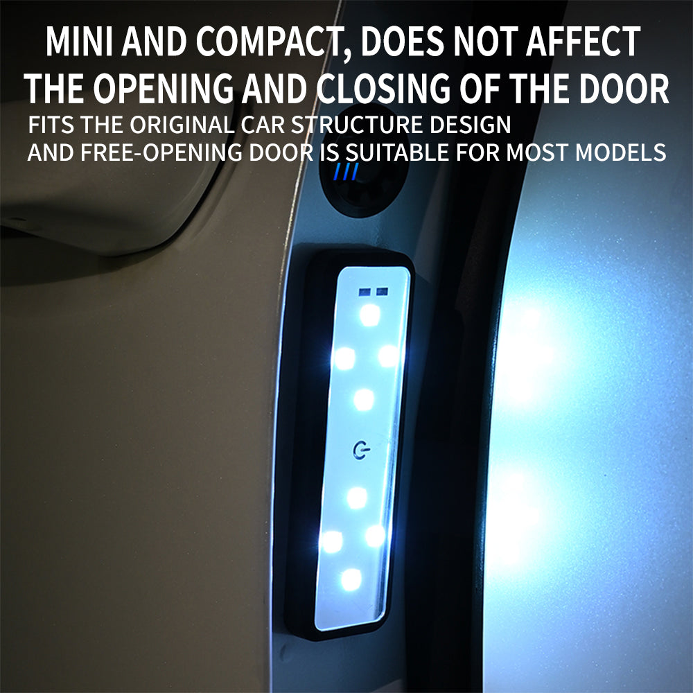 Proyector de luces para puertas de coche — iluminación brillante de bienvenida