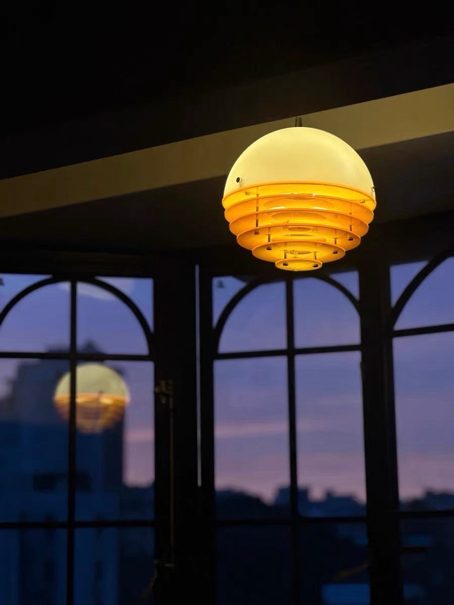 Sunset Pendelleuchte – Emotionale Stimmungsleuchte im Bauhaus-Design - AFTERGLOW S1 | Souliia