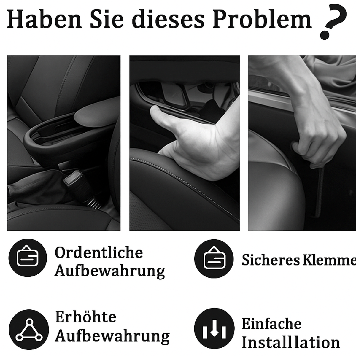 Seat Gap Filler – No More Mess Between Car Seats - Souliia