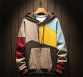 Vintage fleecehoodie — uniek ontwerp, stijl voor lente en herfst