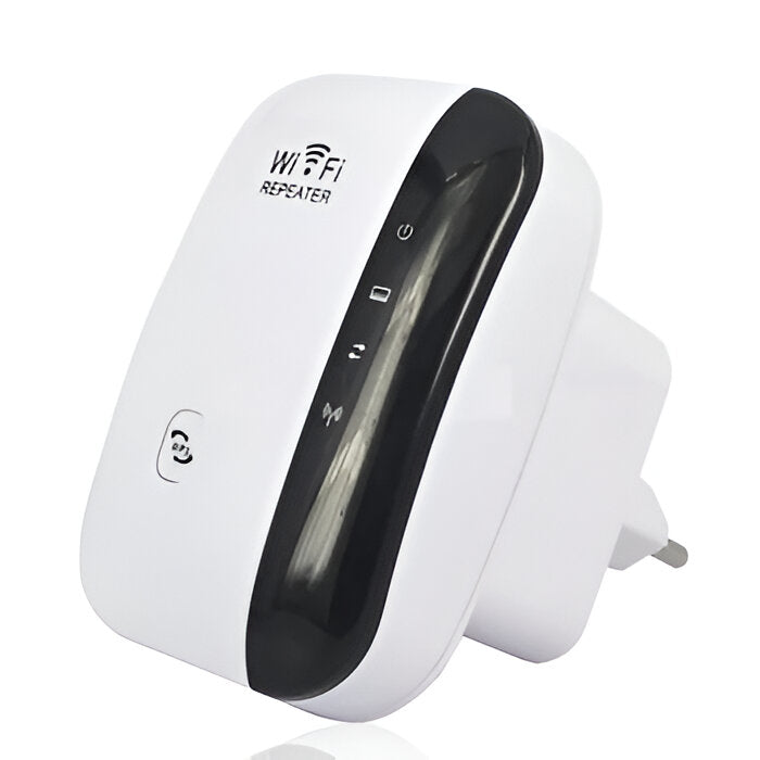Tehokas WiFi-signaalin toistin — käyttövalmis internetin laajennin