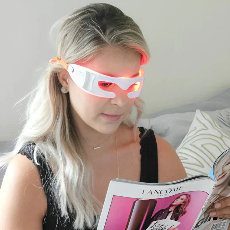 Appareil de luminothérapie rouge pour le soin du contour des yeux à domicile - Souliia