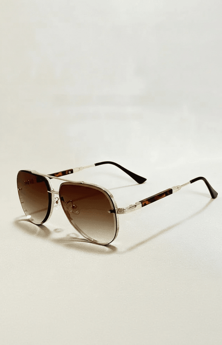 UV400 Anti-Glare Aviator Sunglasses - Souliia