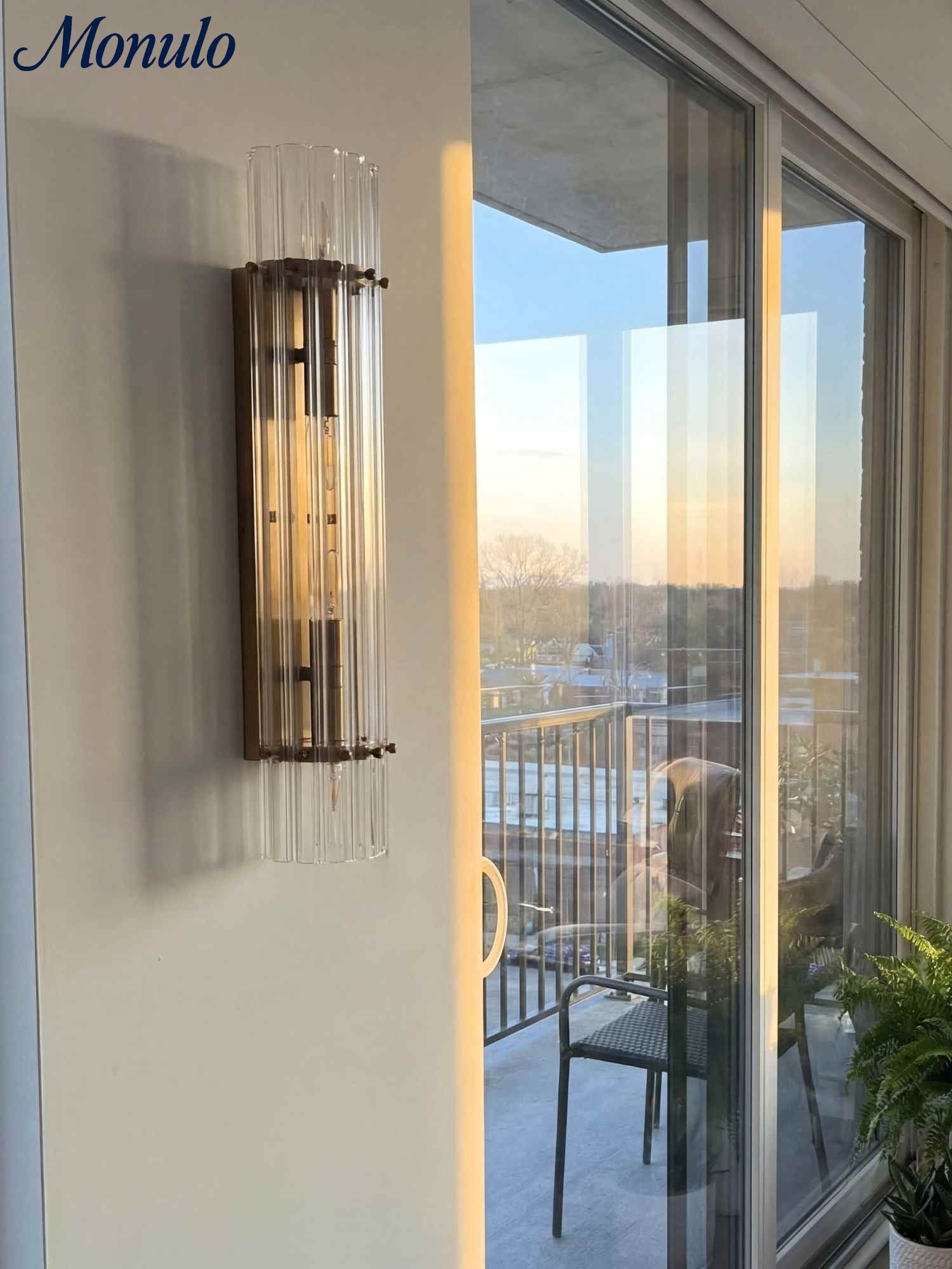 Lumora Crystal Up Down Wall Light – Double Wall Sconce for Bedroom | Souliia
