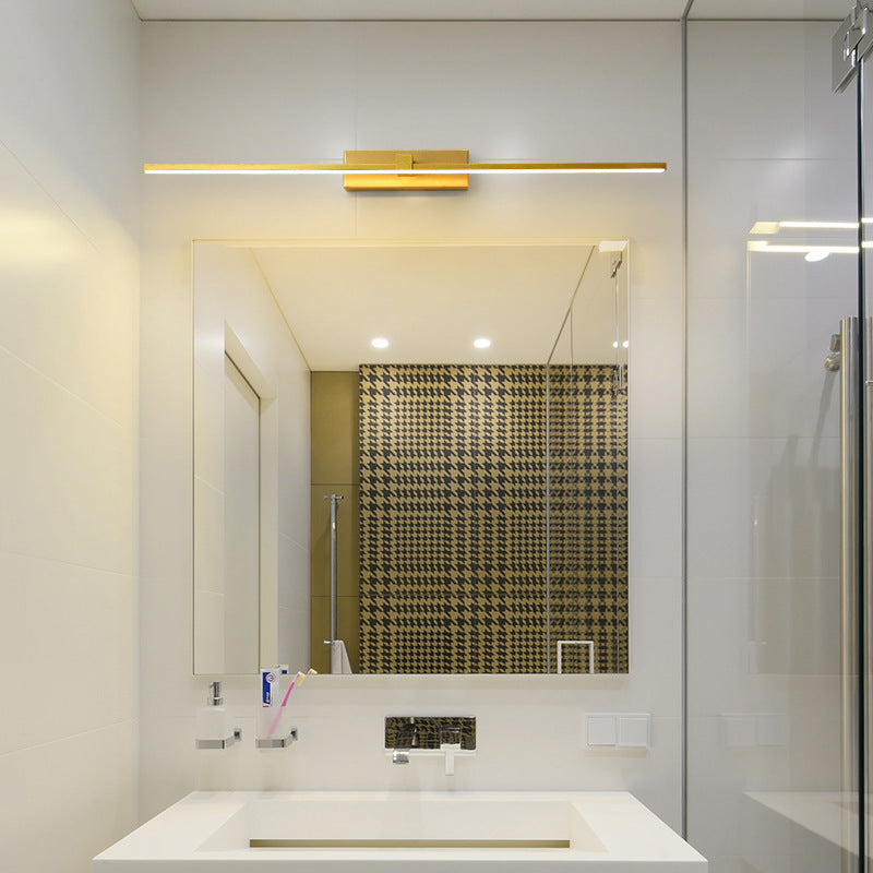 LumaNova Black Wall Light — Sleek LED Illumination Profile