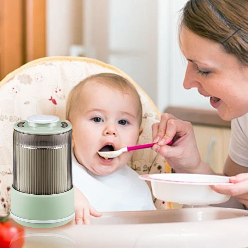 Hachoir alimentaire multifonction — Grande capacité, protection de sécurité pour enfants