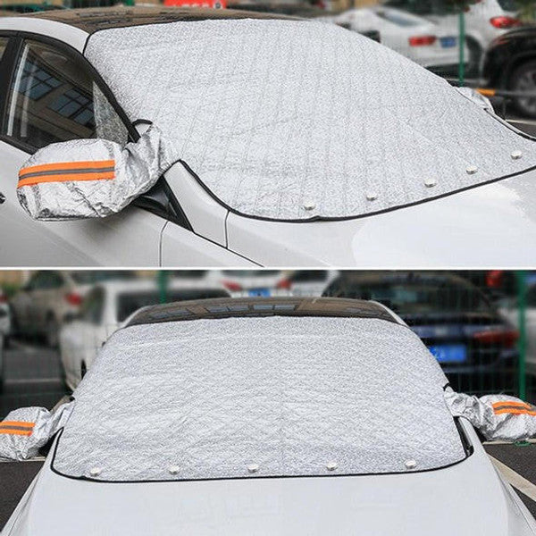 Housse de voiture magnétique antigivre — protection contre les intempéries hivernales