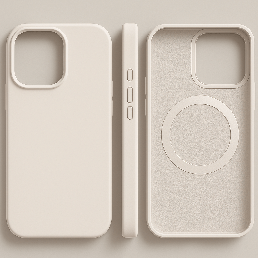 Magsoft Pro Magnetic Silicone Case — Low-Bulk, Soft-Touch Design for iPhone 14 13 12