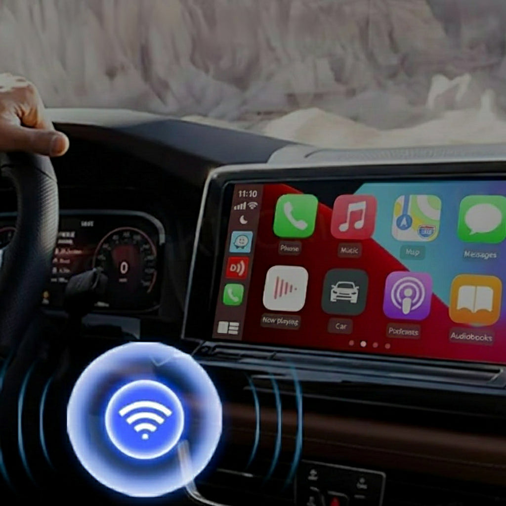 Wireless USB Adapter for Vehicles – Works with CarPlay and Android Auto - Souliia