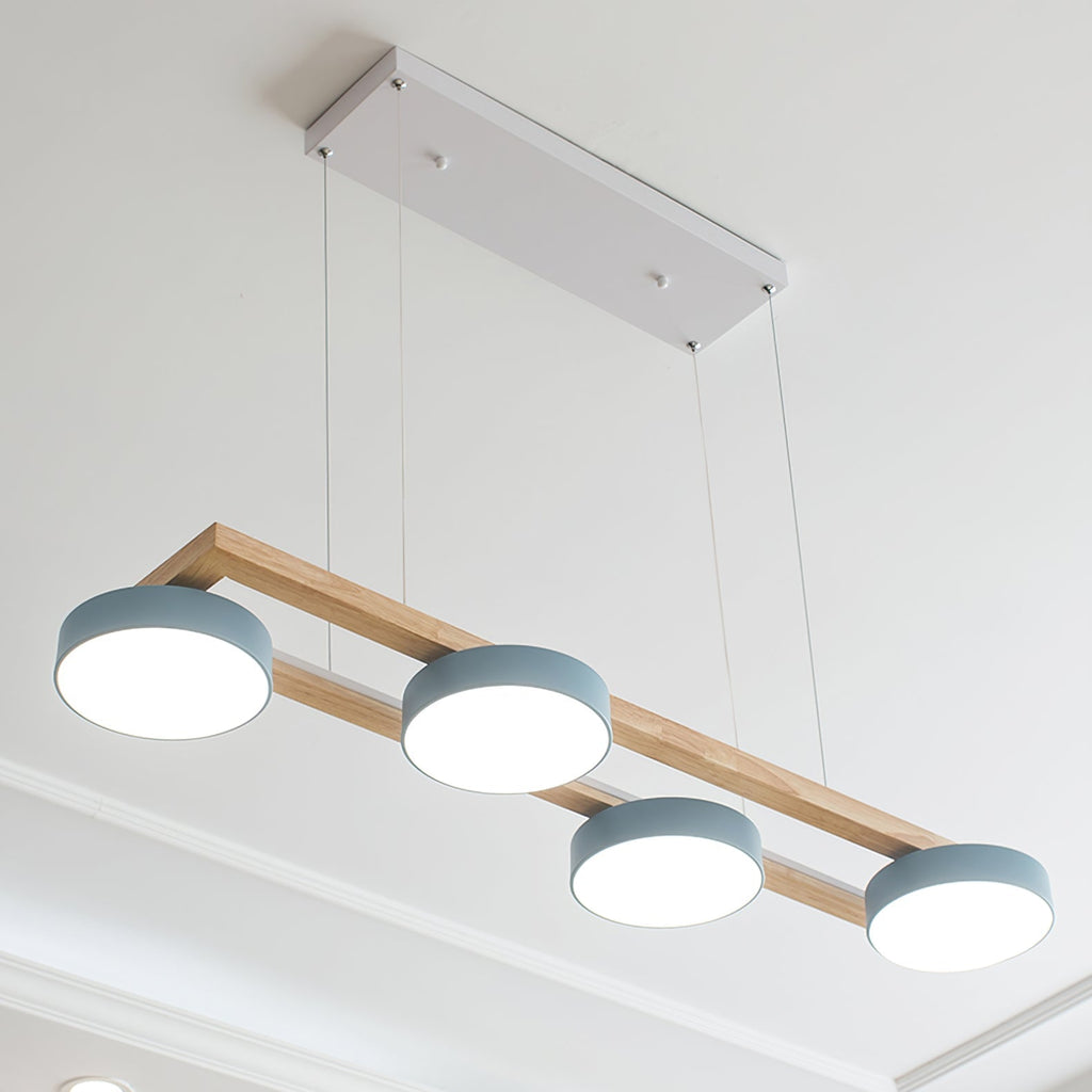 Moderne minimalistisk pendellampe med 4 fugle | Souliia