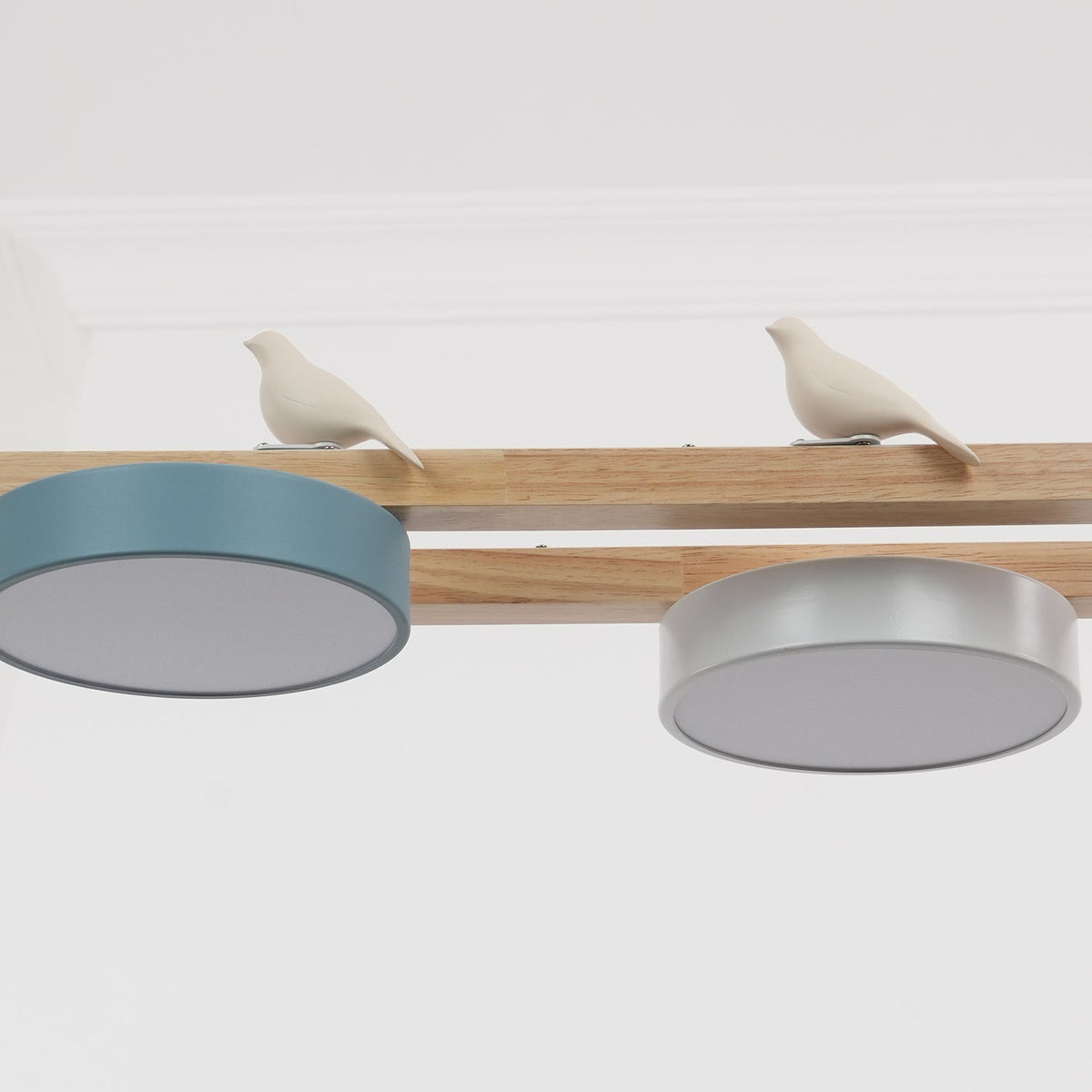 Moderne minimalistisk pendellampe med 4 fugle | Souliia