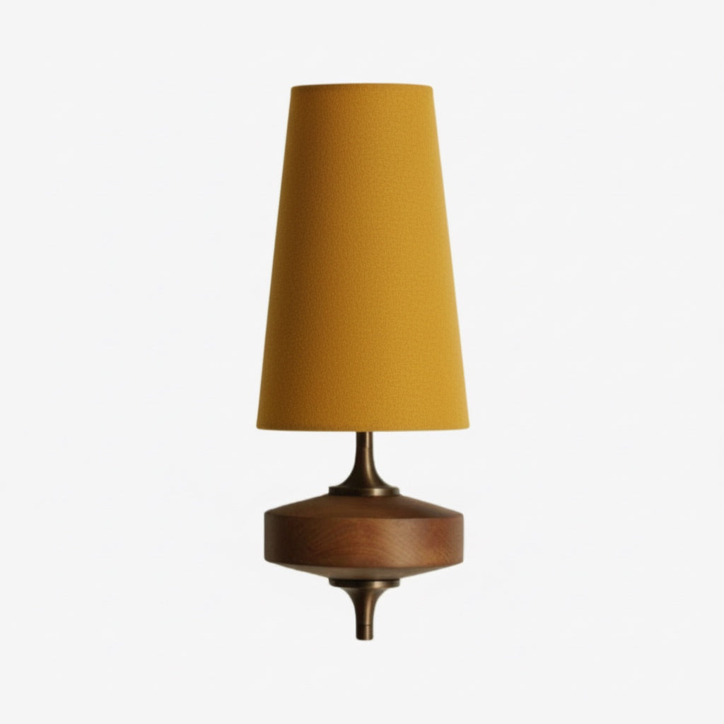 Rowan Retro Fabric Shade Wall Sconce – Classic Fabric Lighting For Bedroom | Souliia