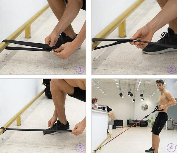 Benzi elastice pentru sport — Benzi pentru antrenament de forță și exerciții fitness
