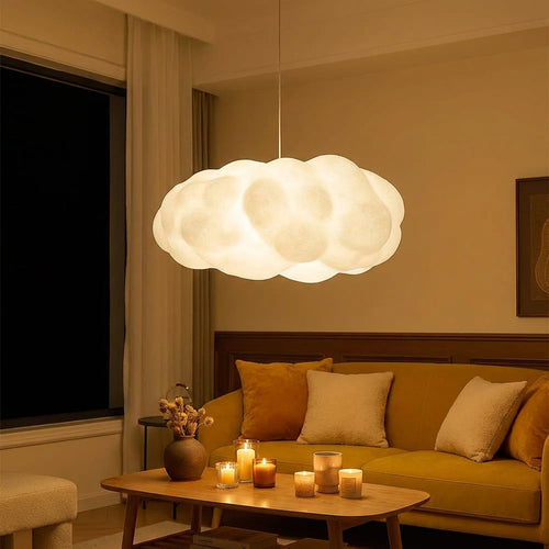 Ardora Sculptural Textile Ceiling Pendant Lamp