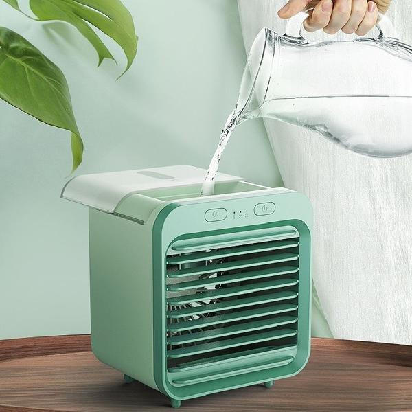 Ar condicionado portátil mini com refrigeração a água — Ventilação natural