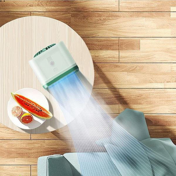 Ar condicionado portátil mini com refrigeração a água — Ventilação natural