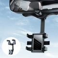 Car Rearview Mirror Phone Holder — 360° Rotating, Multifunctional