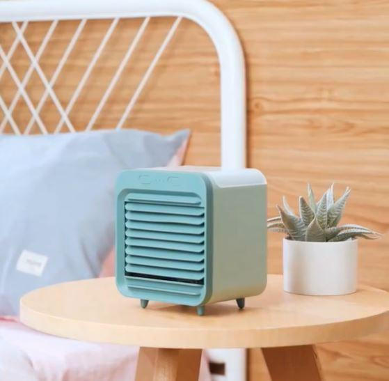 Ar condicionado portátil mini com refrigeração a água — Ventilação natural
