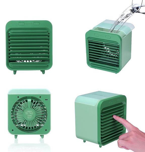 Ar condicionado portátil mini com refrigeração a água — Ventilação natural
